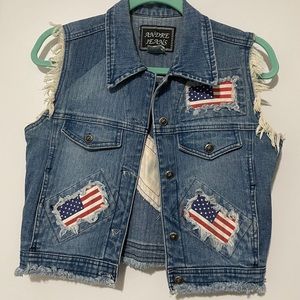 Denim vest